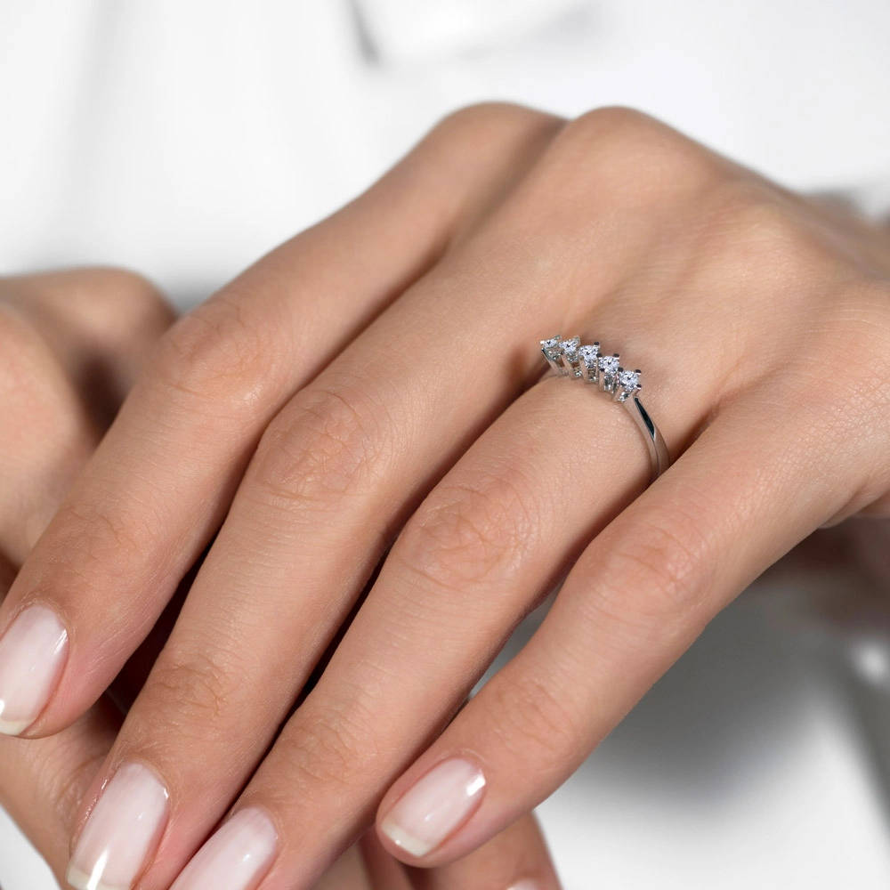 Five Stone Diamond Ring