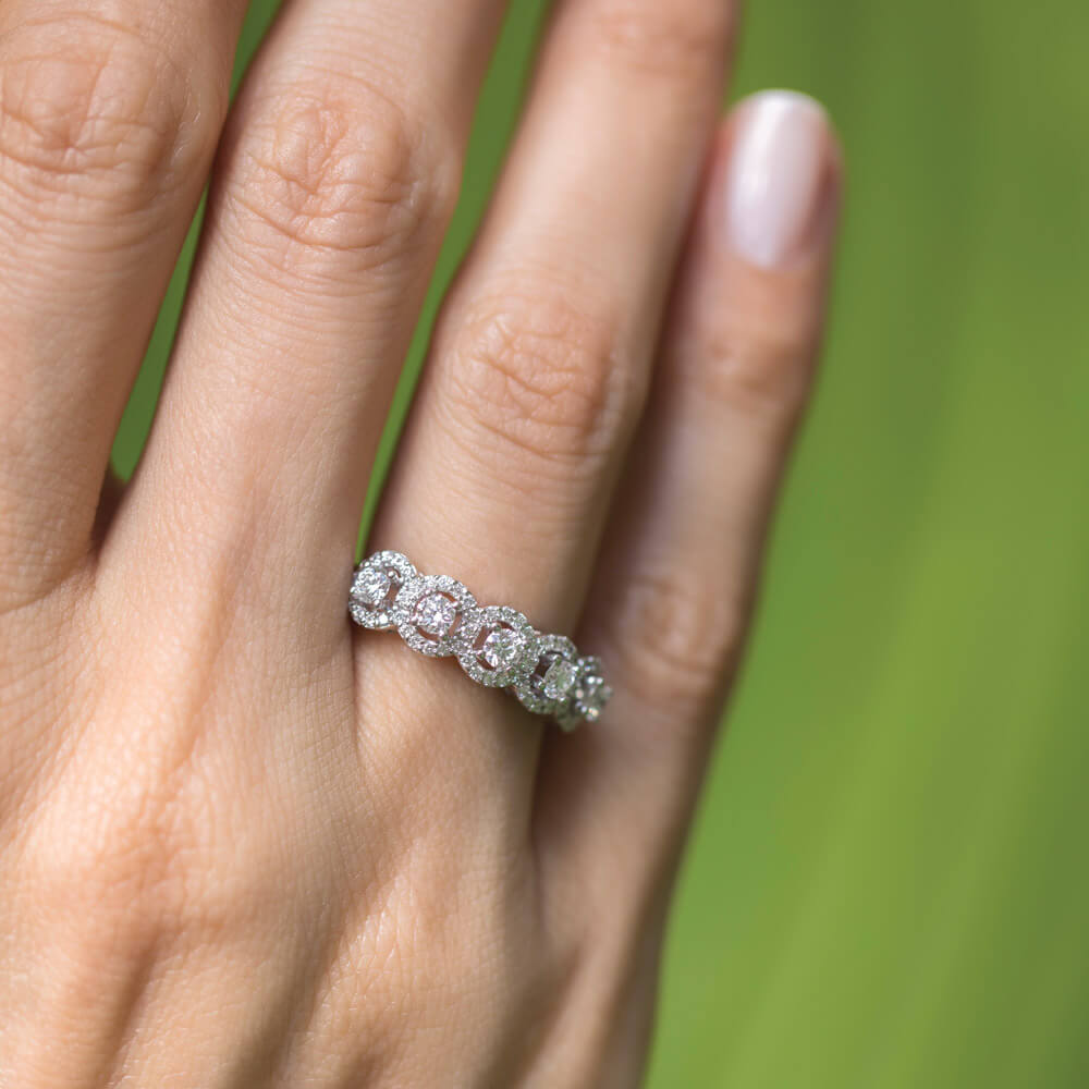 Five Stone Diamond Ring