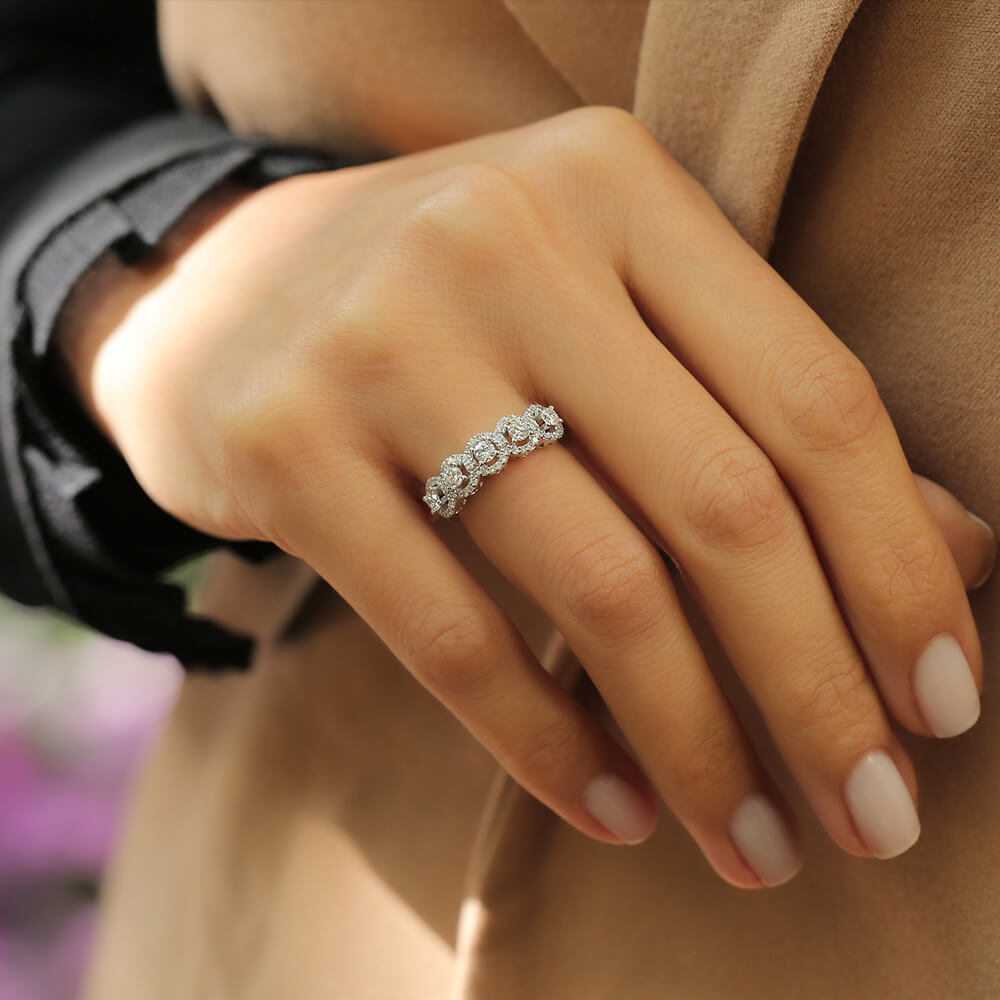 Five Stone Diamond Ring