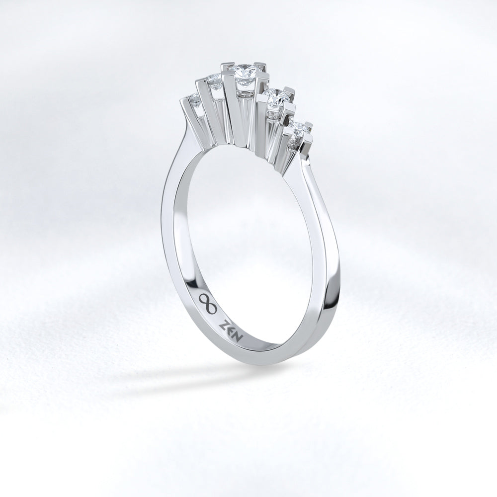 Five Stone Diamond Ring