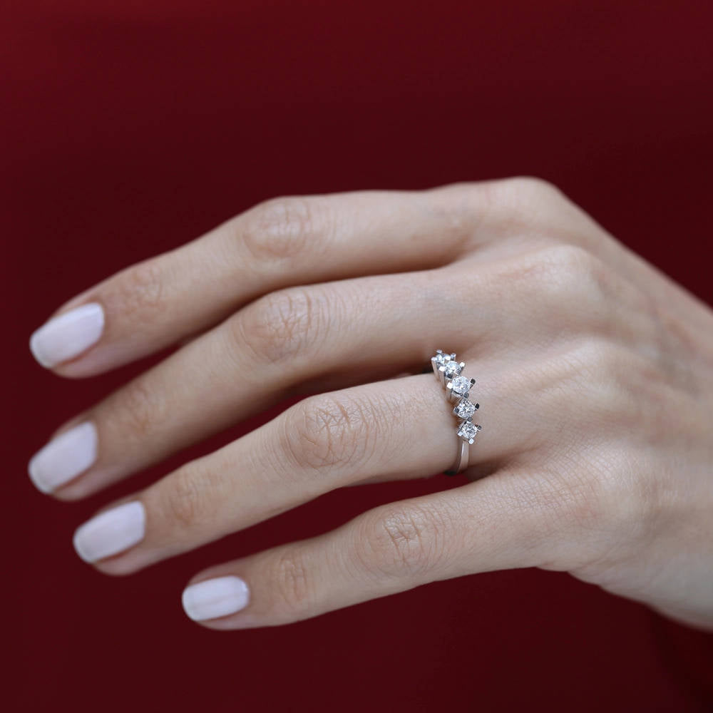 Five Stone Diamond Ring