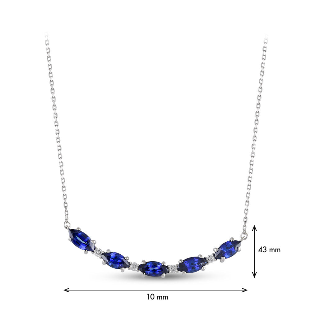 Sapphire Necklace