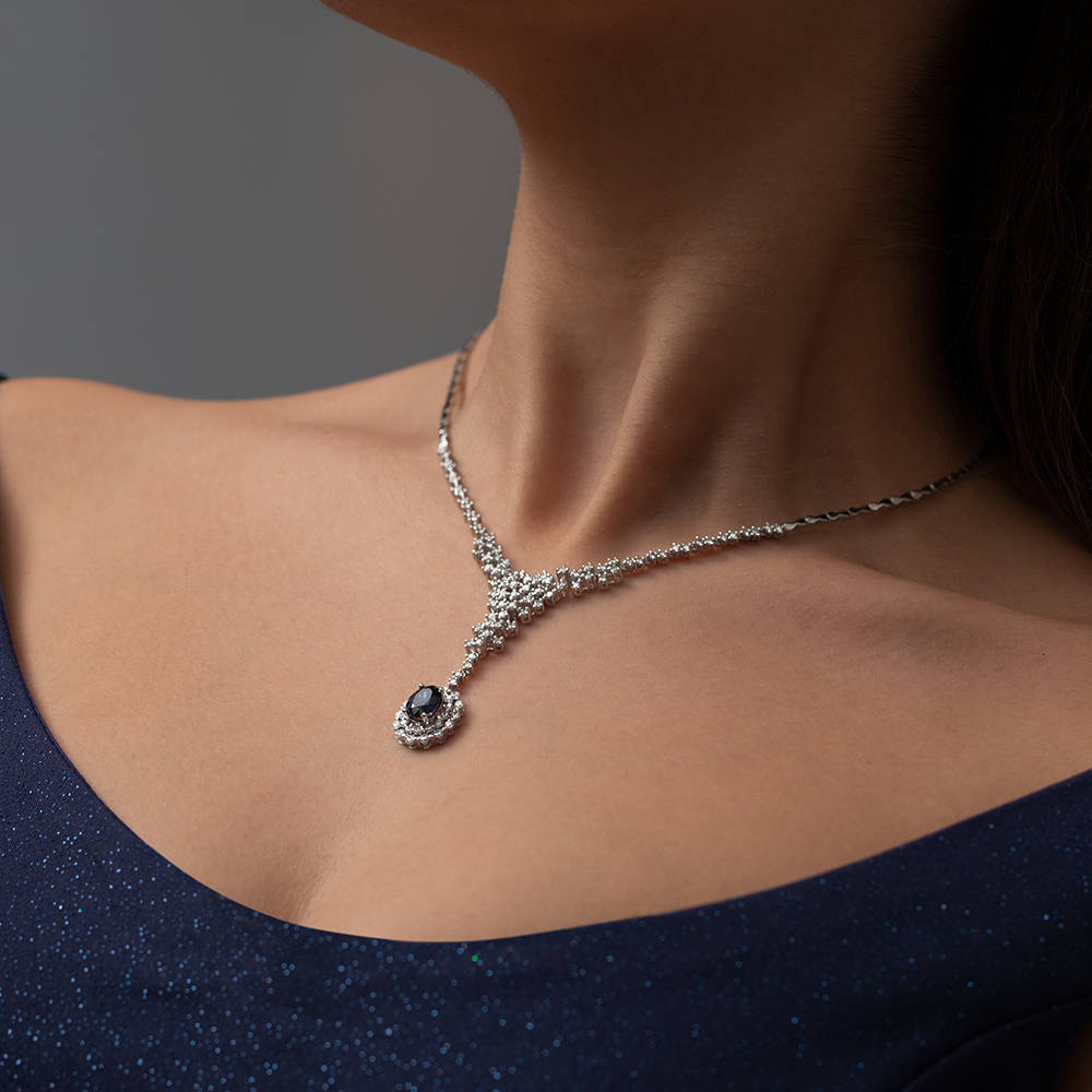 Sapphire Necklace