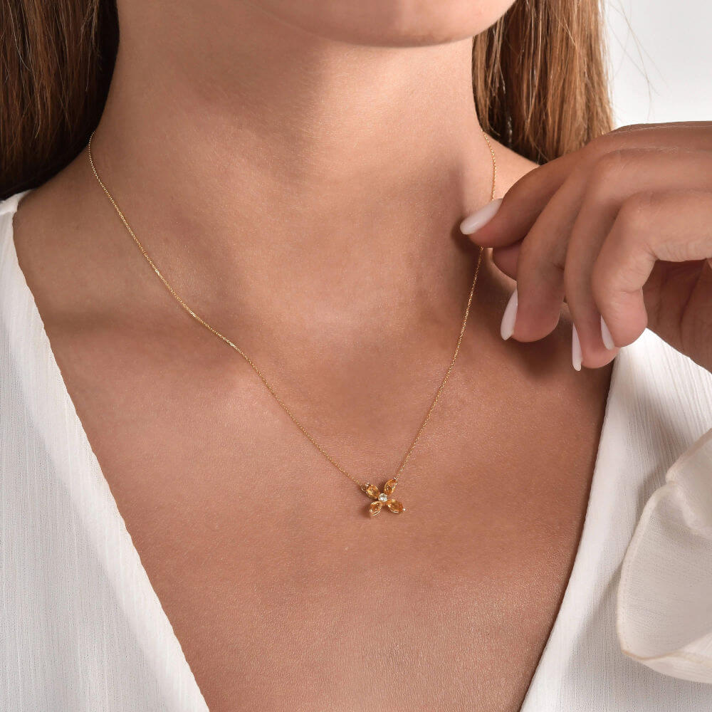 Citrine Necklace