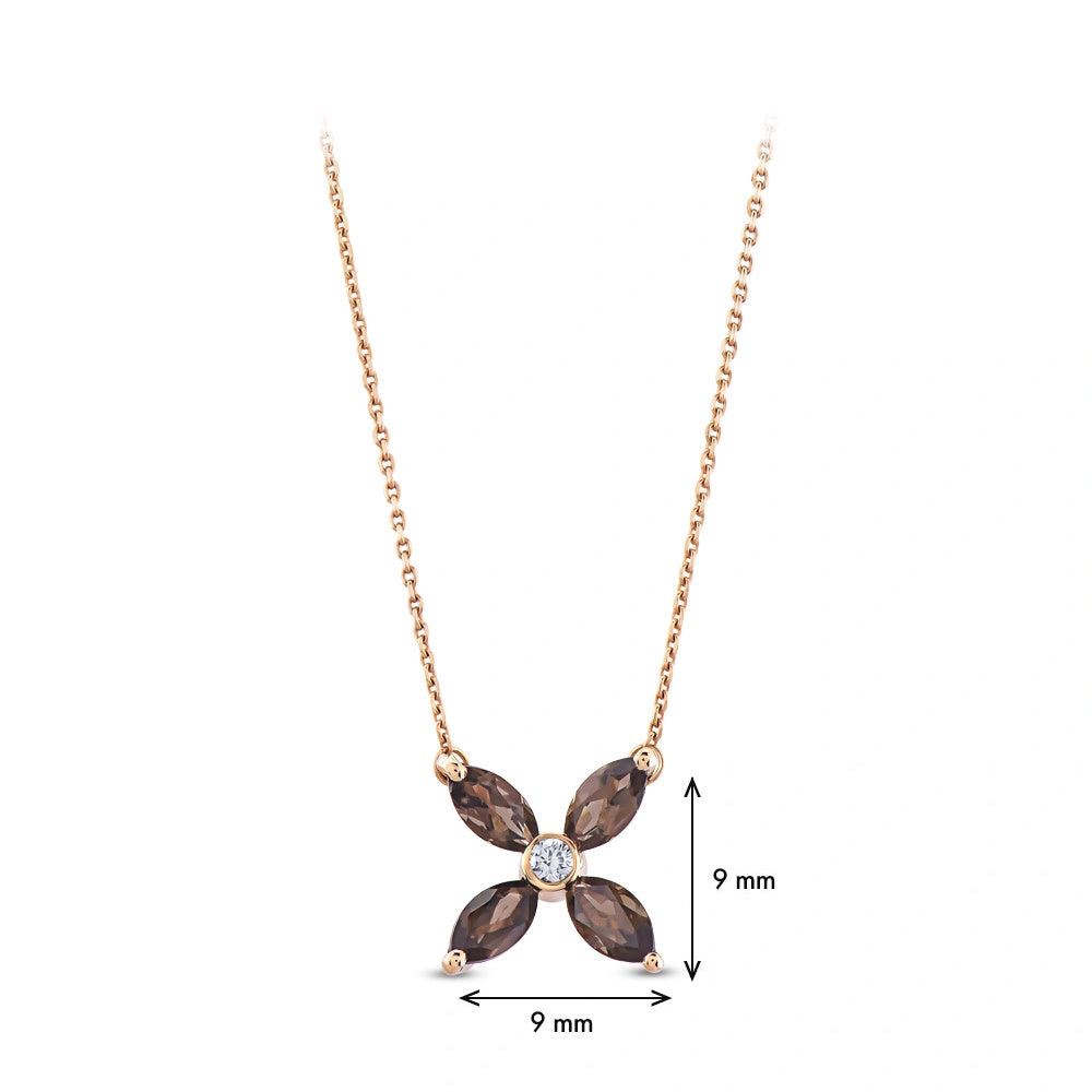 Smoky Quartz Necklace
