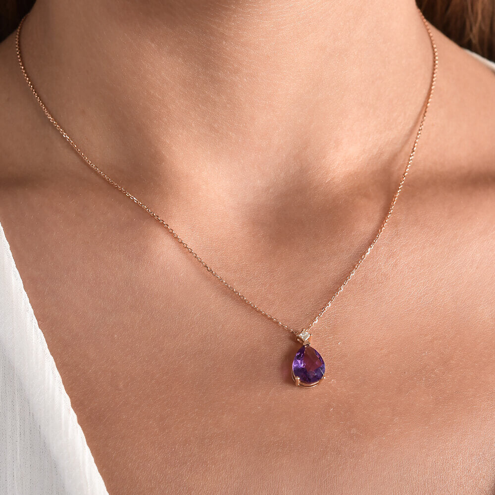 Amethyst Necklace