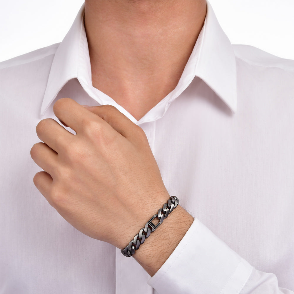 Diamond Initial Bracelet C