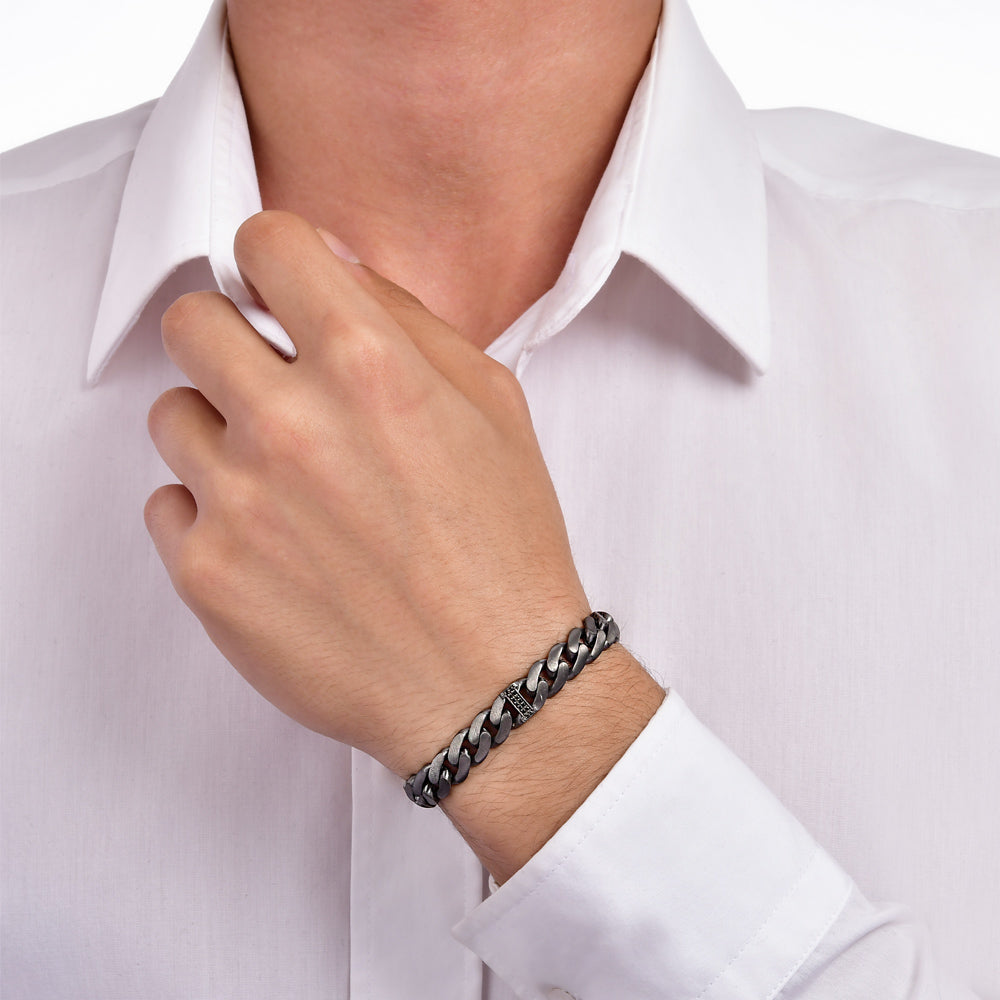 Diamond Initial Bracelet I