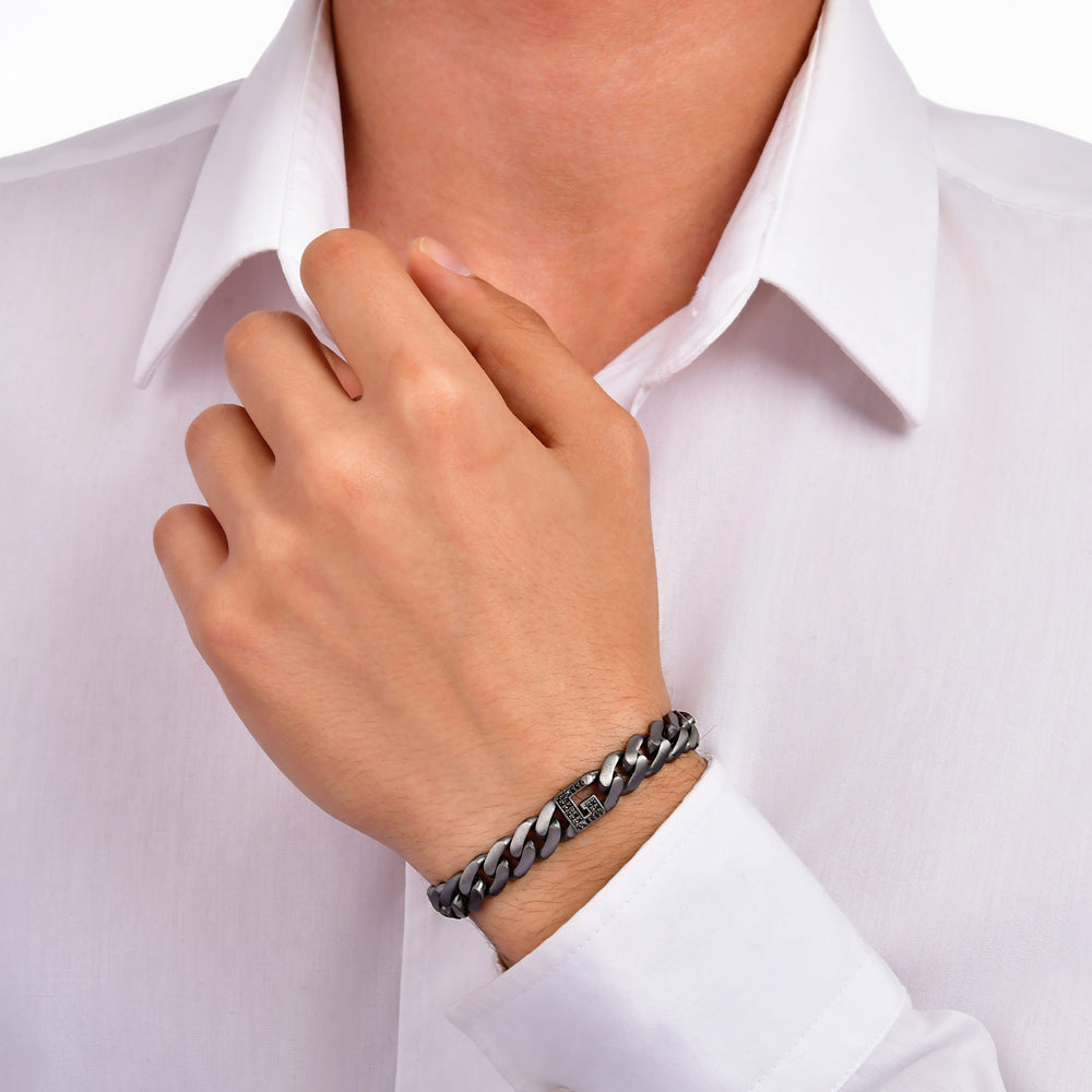 Diamond Initial Bracelet G