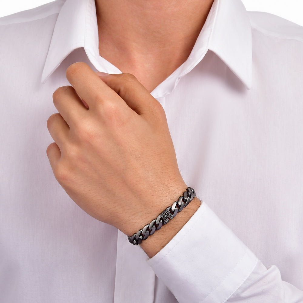 Diamond Initial Bracelet R