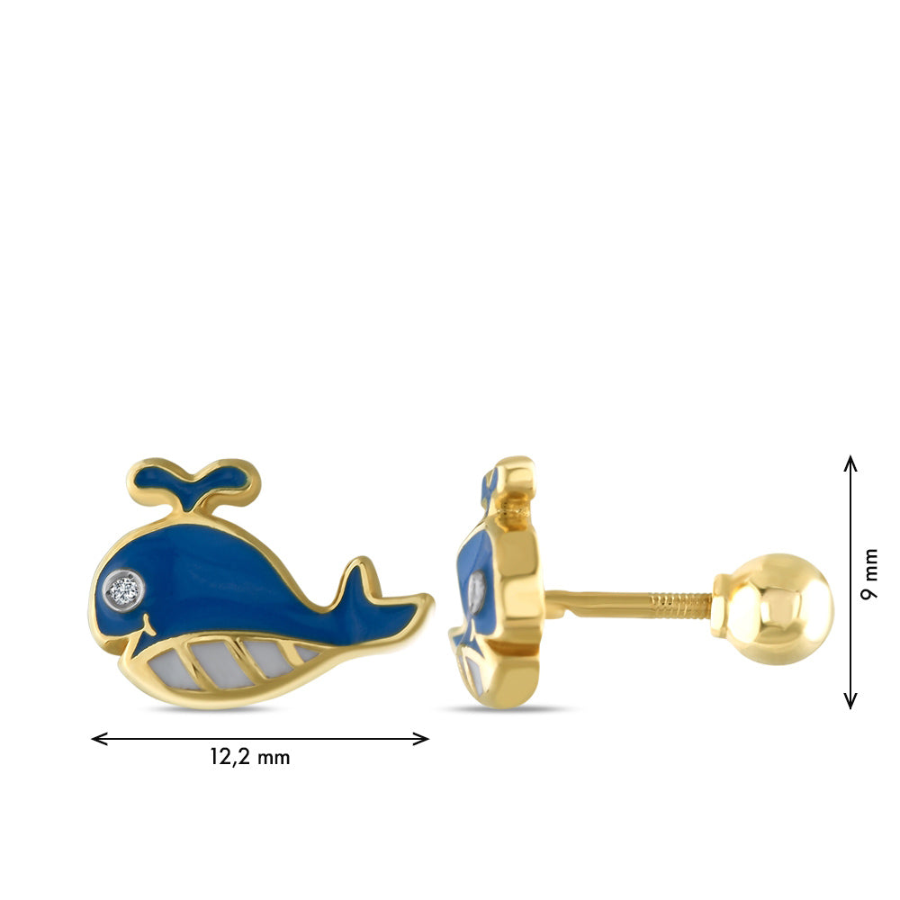 Kids Diamond Earrings