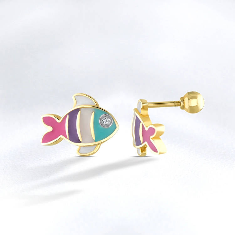 Kids Diamond Earrings