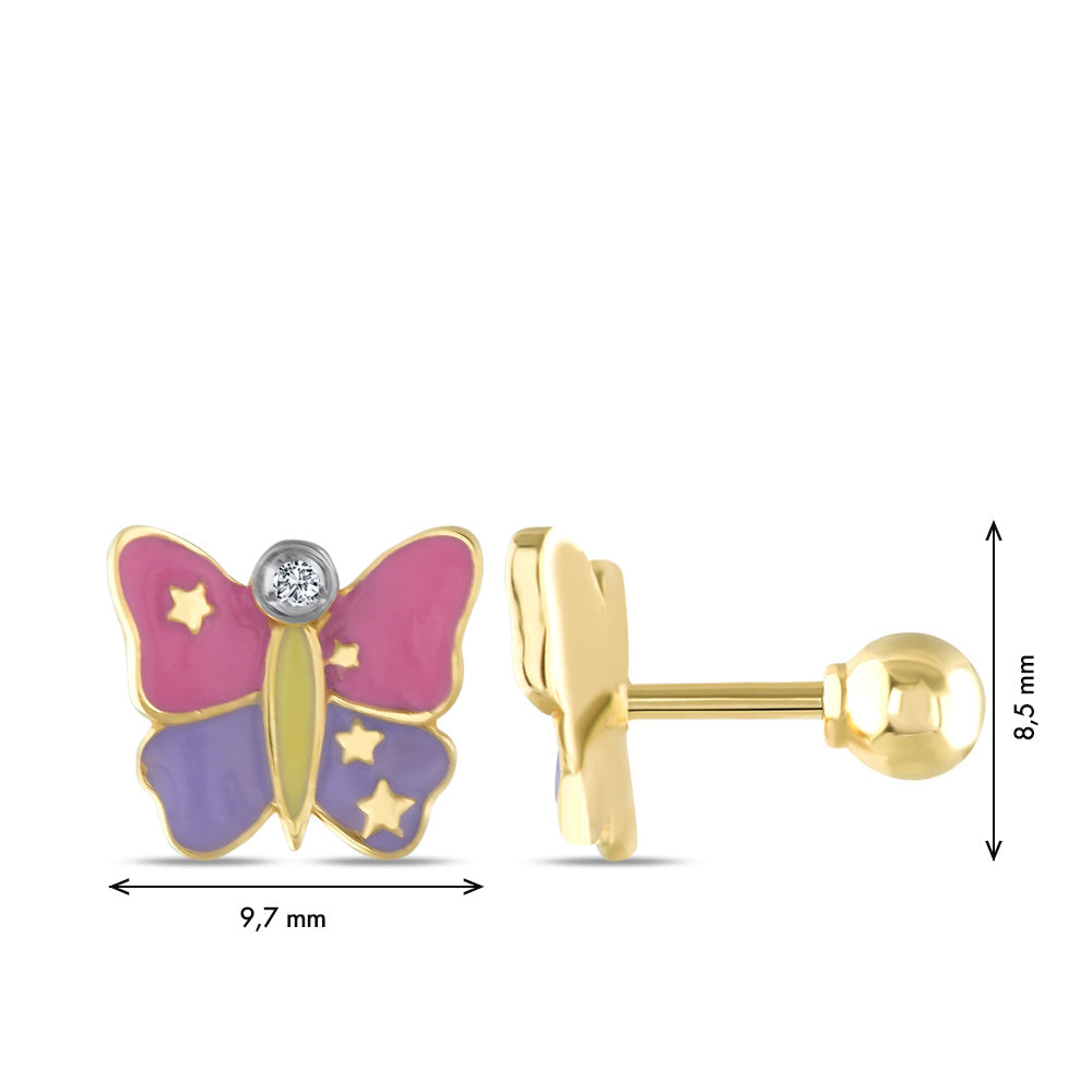 Kids Diamond Earrings