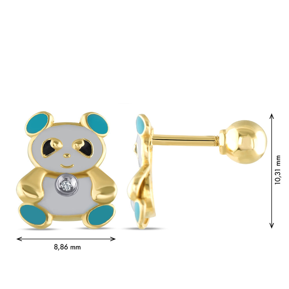 Kids Diamond Earrings