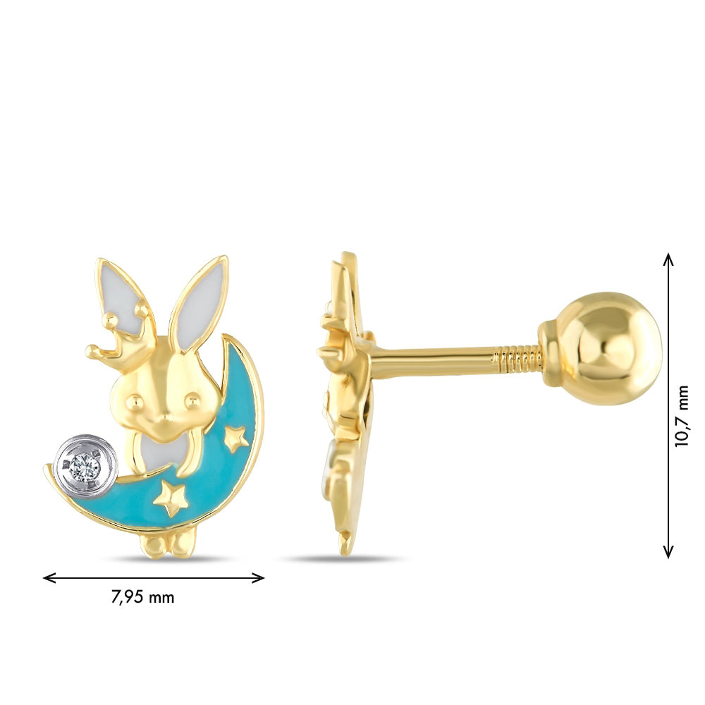 Kids Diamond Earrings