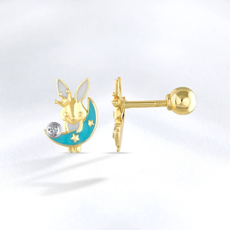 Kids Diamond Earrings
