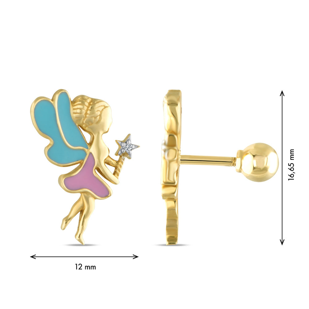 Kids Diamond Earrings