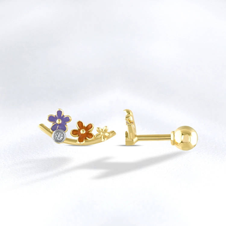 Kids Diamond Earrings
