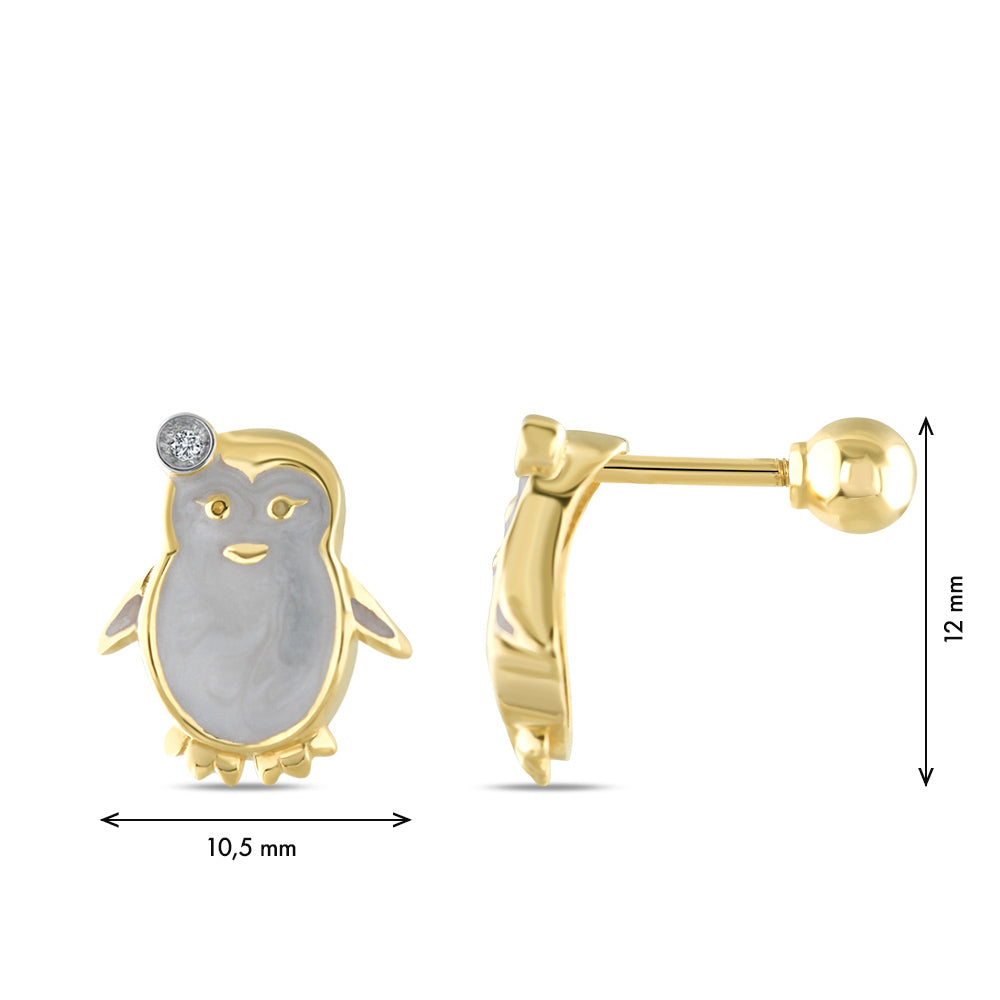 Kids Diamond Earrings