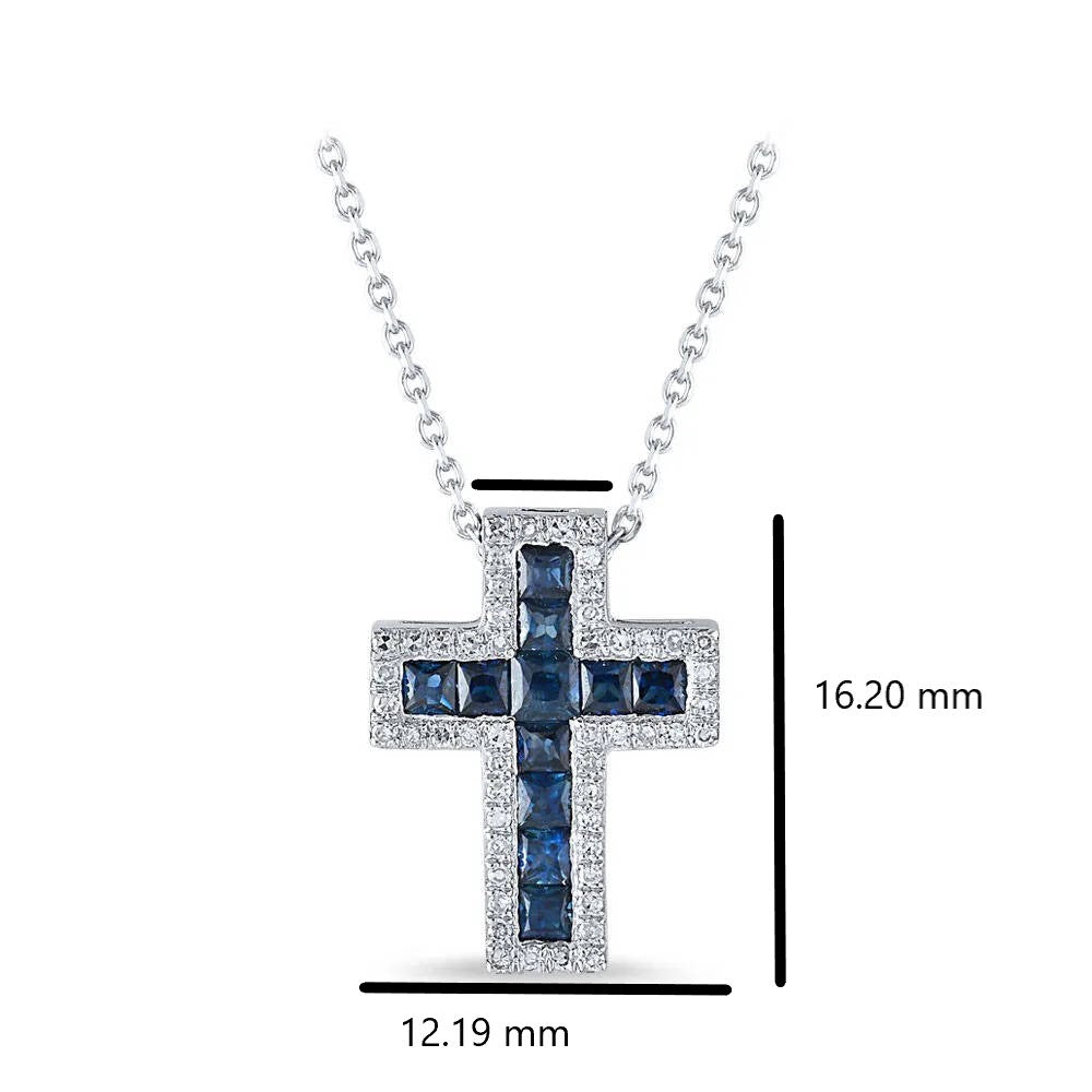 Cross Diamond Pendant
