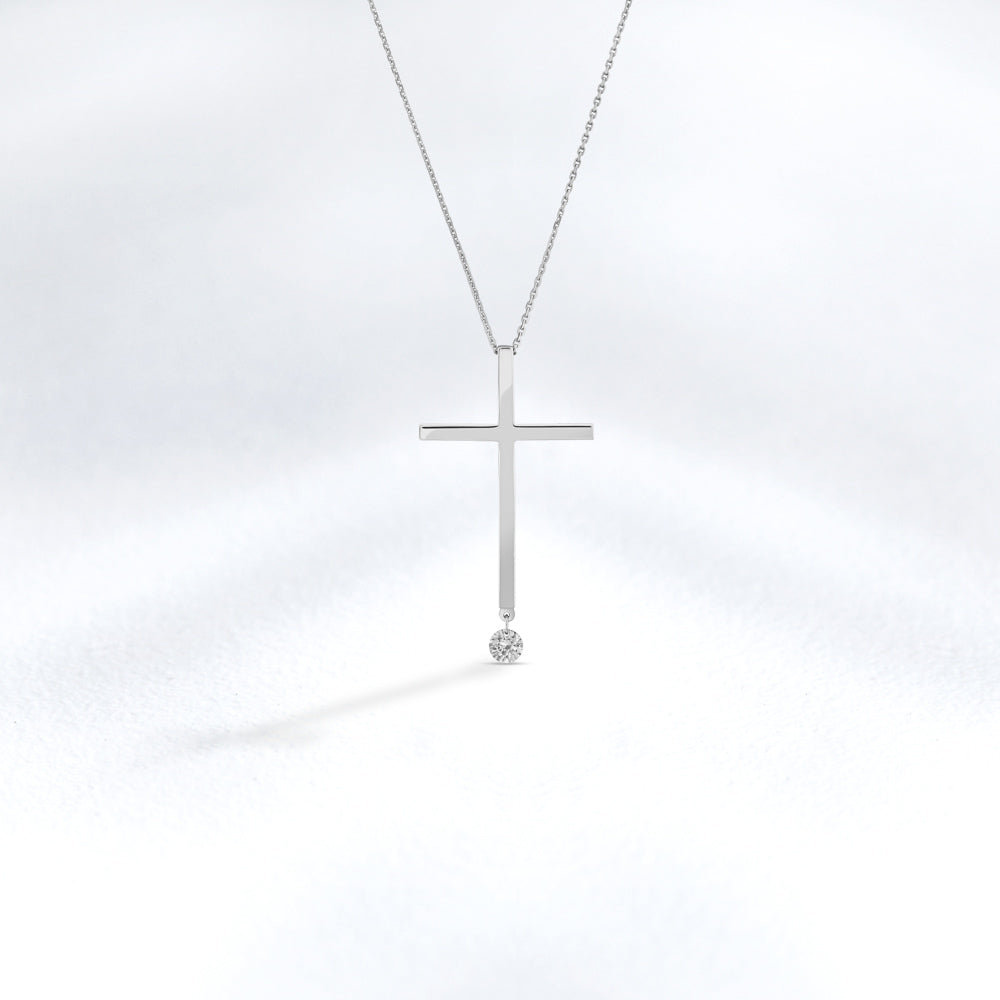 Cross Diamond Pendant