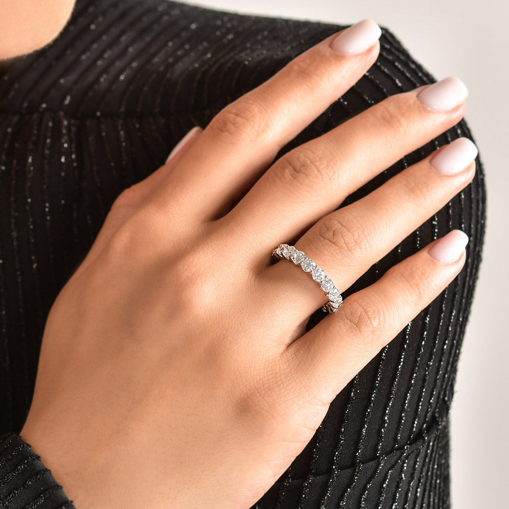 Half Eternity Diamond Ring