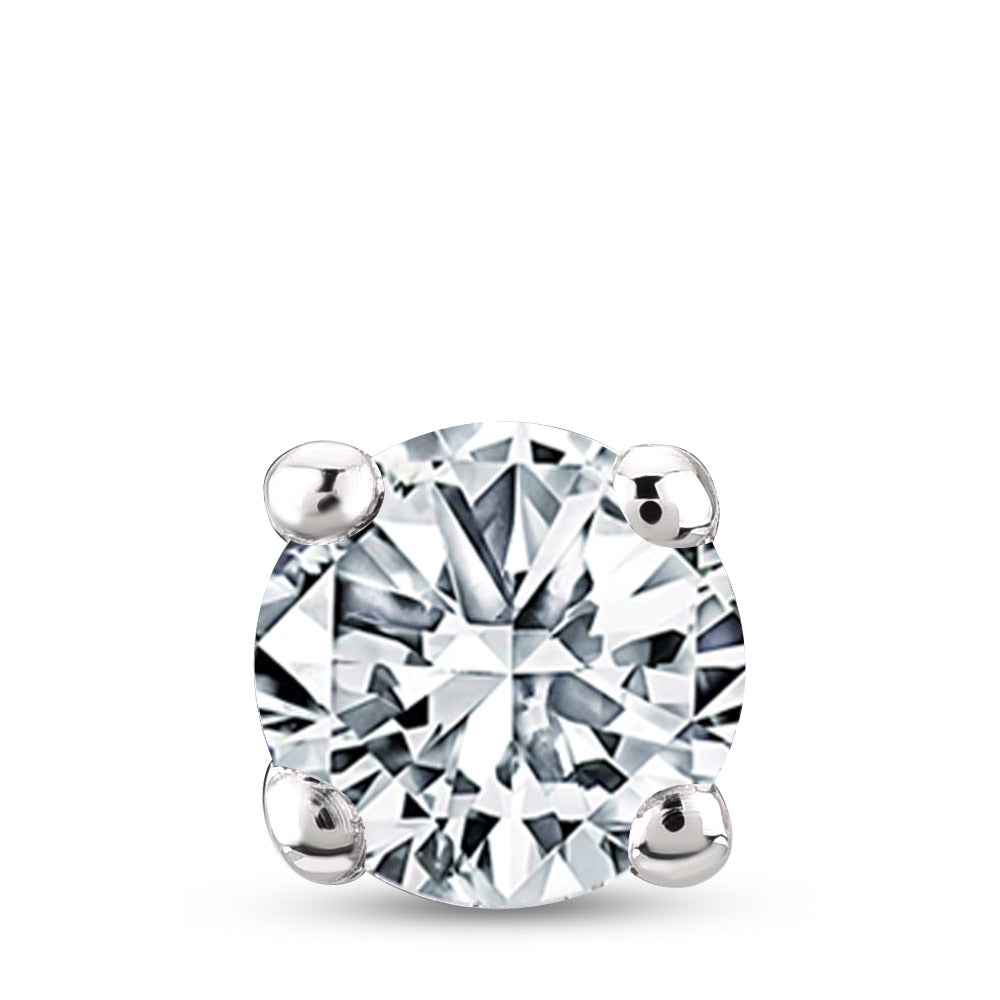 Men Diamond Stud Earrings
