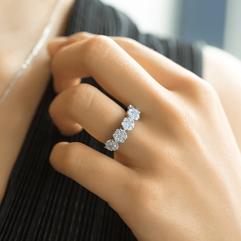 Halo Diamond Ring