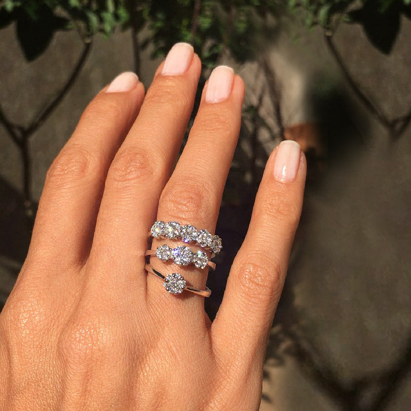 Halo Diamond Ring