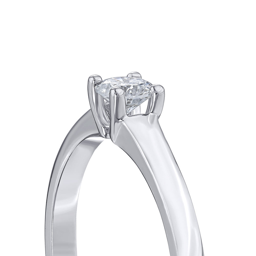Solitaire Diamond Engagement Ring
