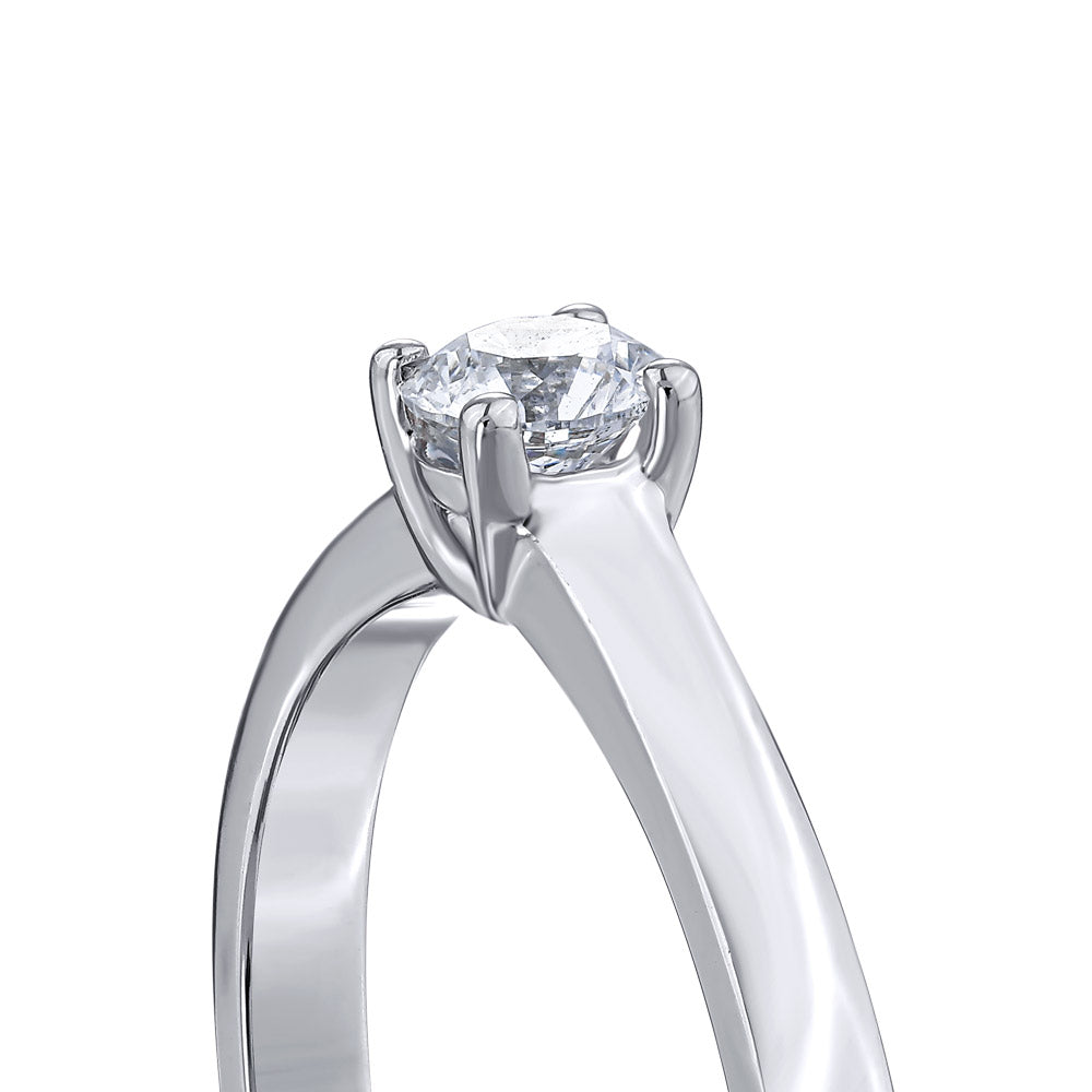 Solitaire Diamond Engagement Ring