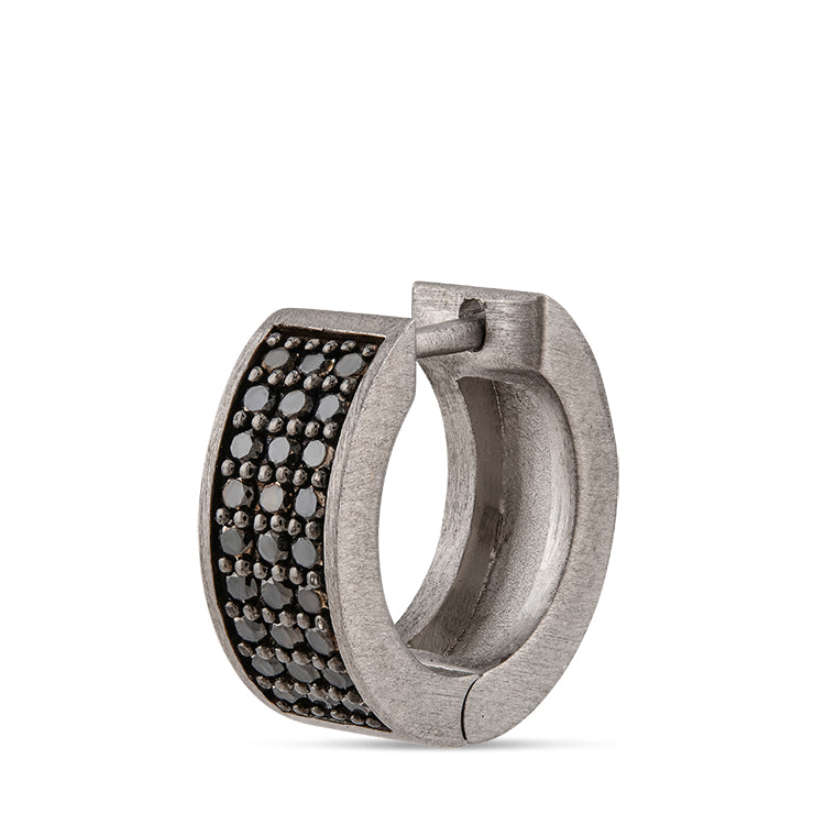 Black Diamond Earring