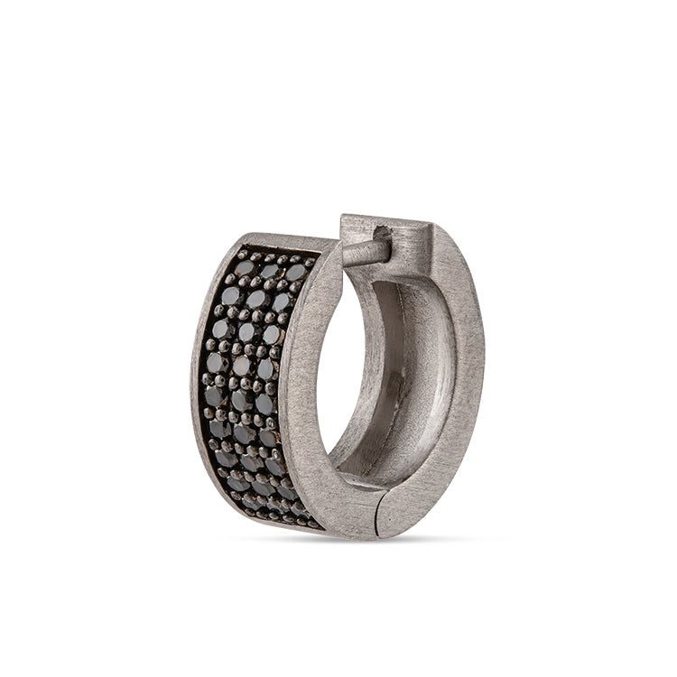 Black Diamond Earring