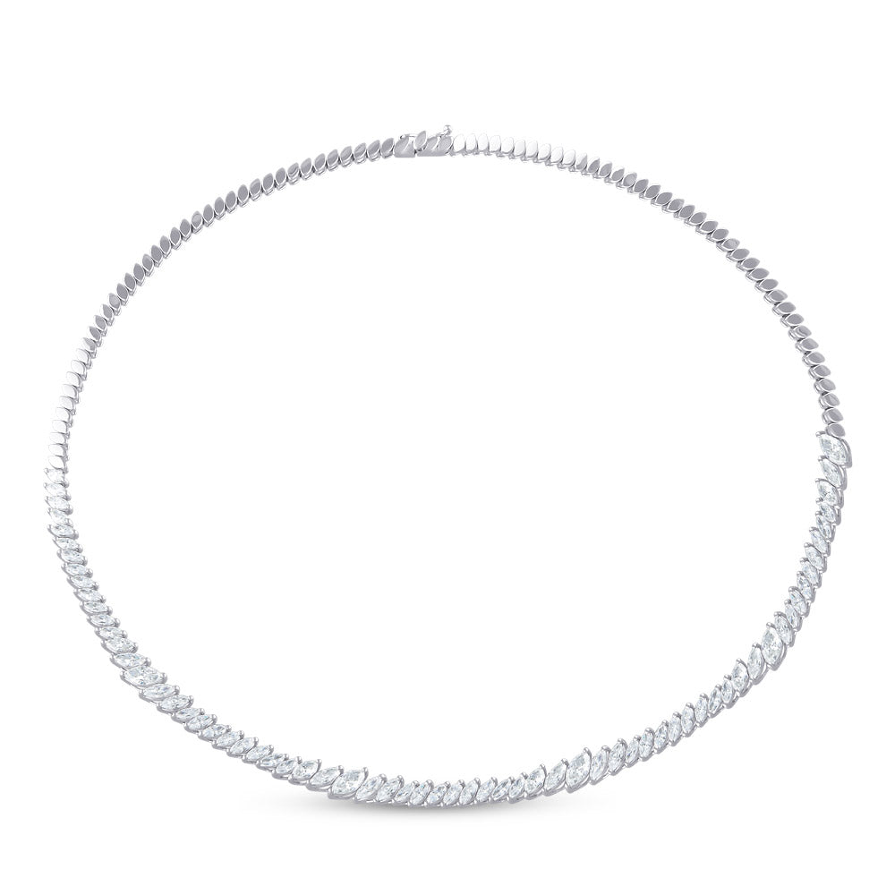Marquise Diamond Necklace