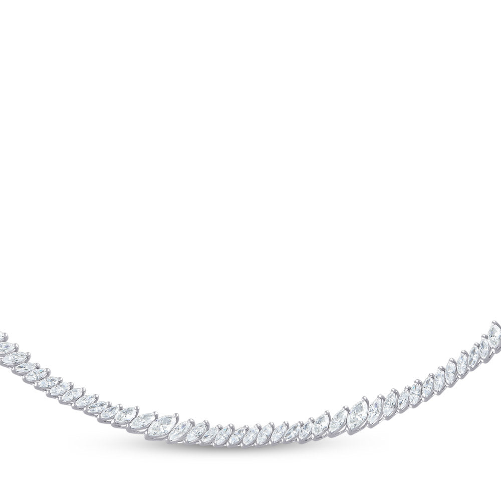 Marquise Diamond Necklace