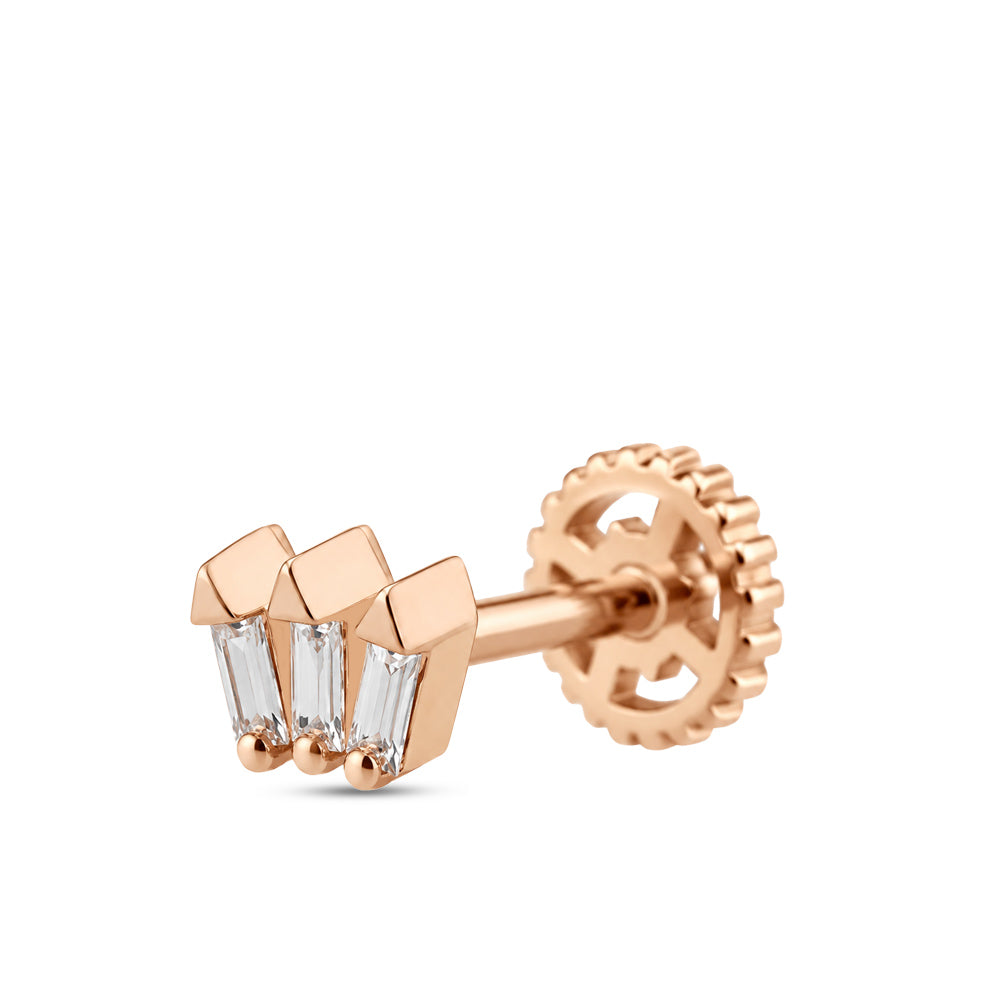 Tragus Diamond Piercing