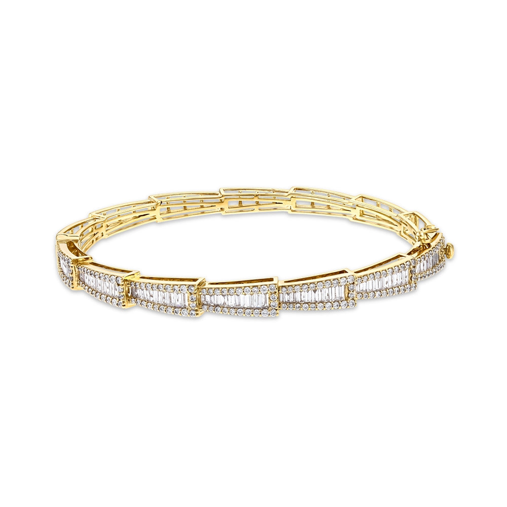 Baguette Diamond Bracelet