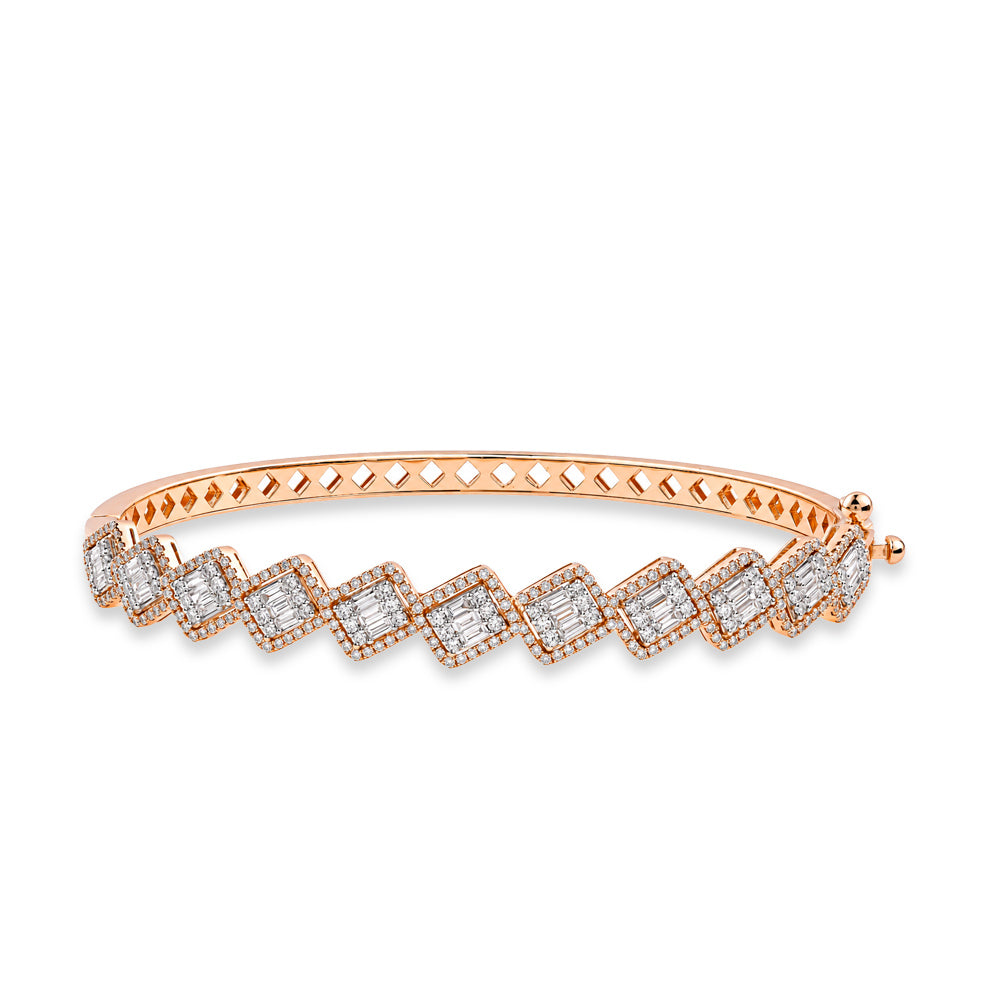 Baguette Diamond Bracelet