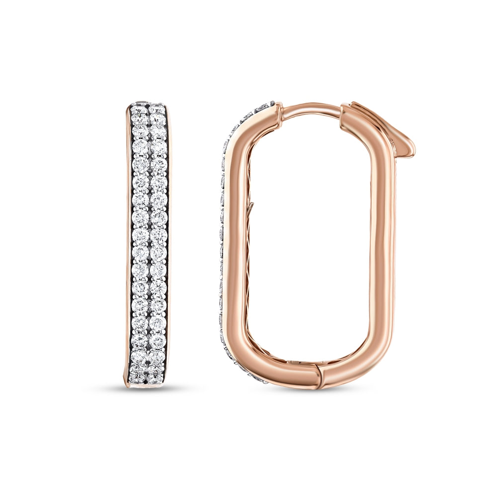 Design Diamond Earrings