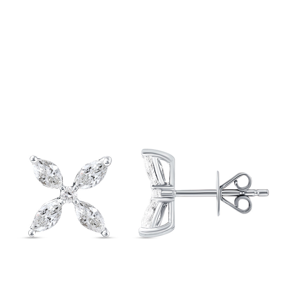 Design Diamond Earrings