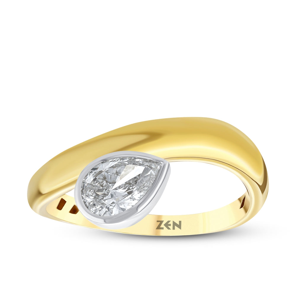 Solitaire Diamond Engagement Ring
