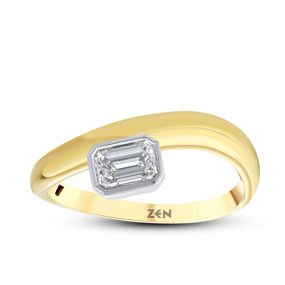 Solitaire Diamond Engagement Ring
