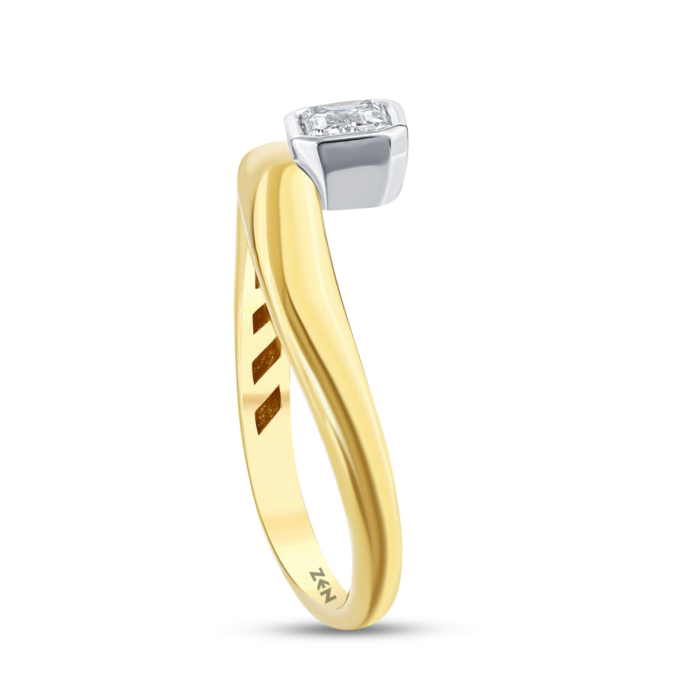 Solitaire Diamond Engagement Ring