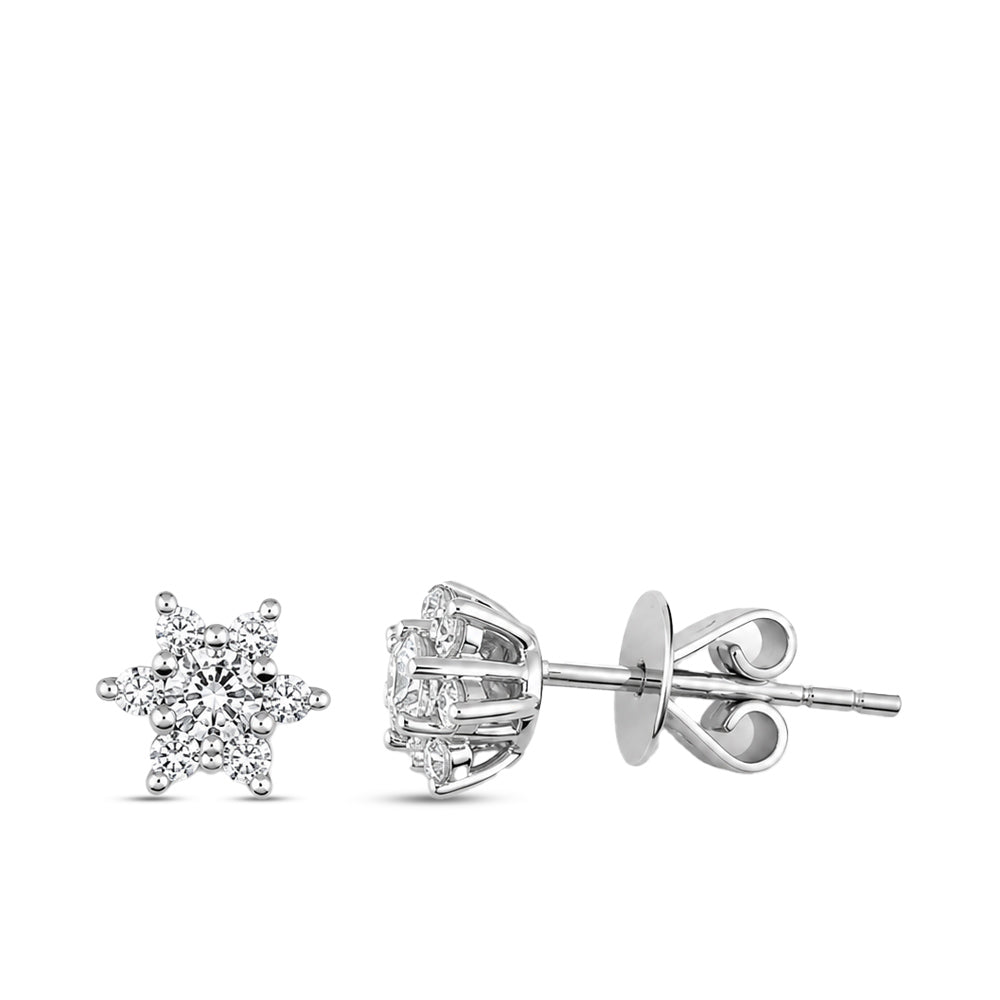 Diamond Design Earrings
