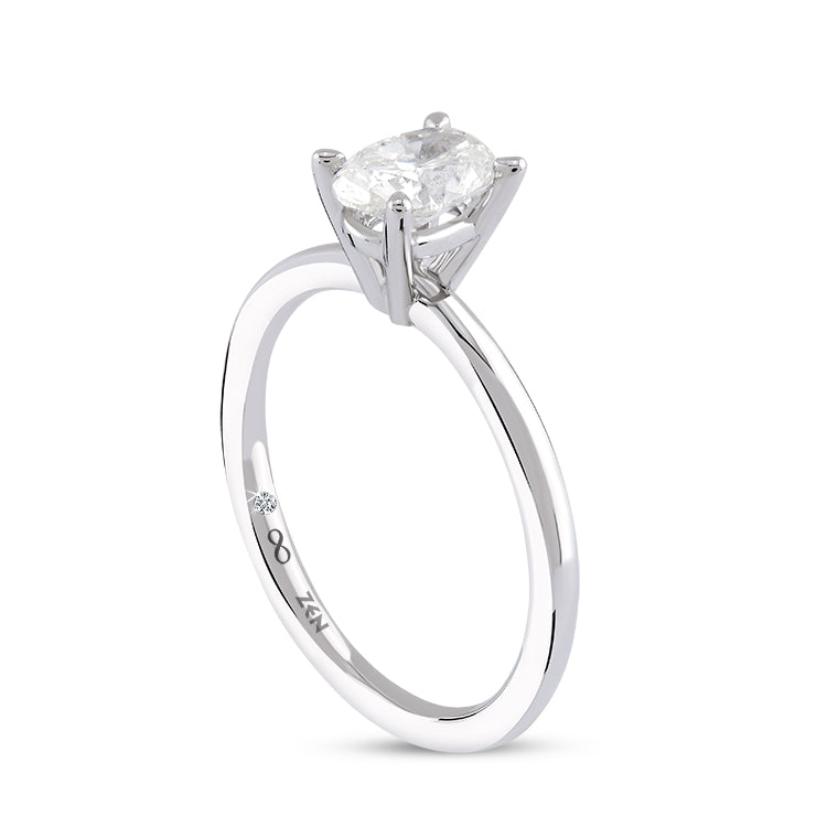 Oval Diamond Ring