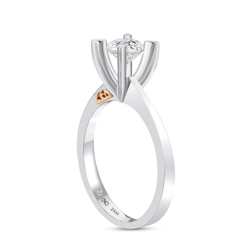 Solitaire Diamond Engagement Ring
