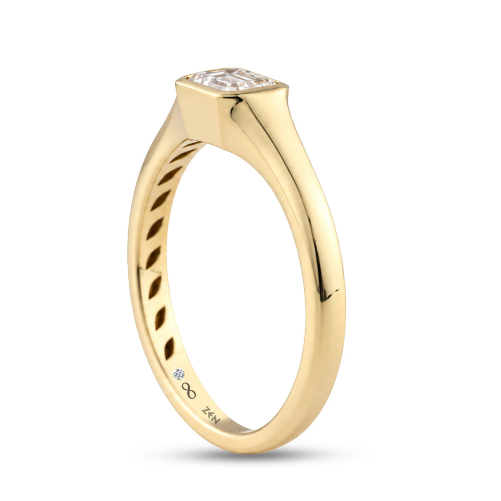 Solitaire Diamond Engagement Ring