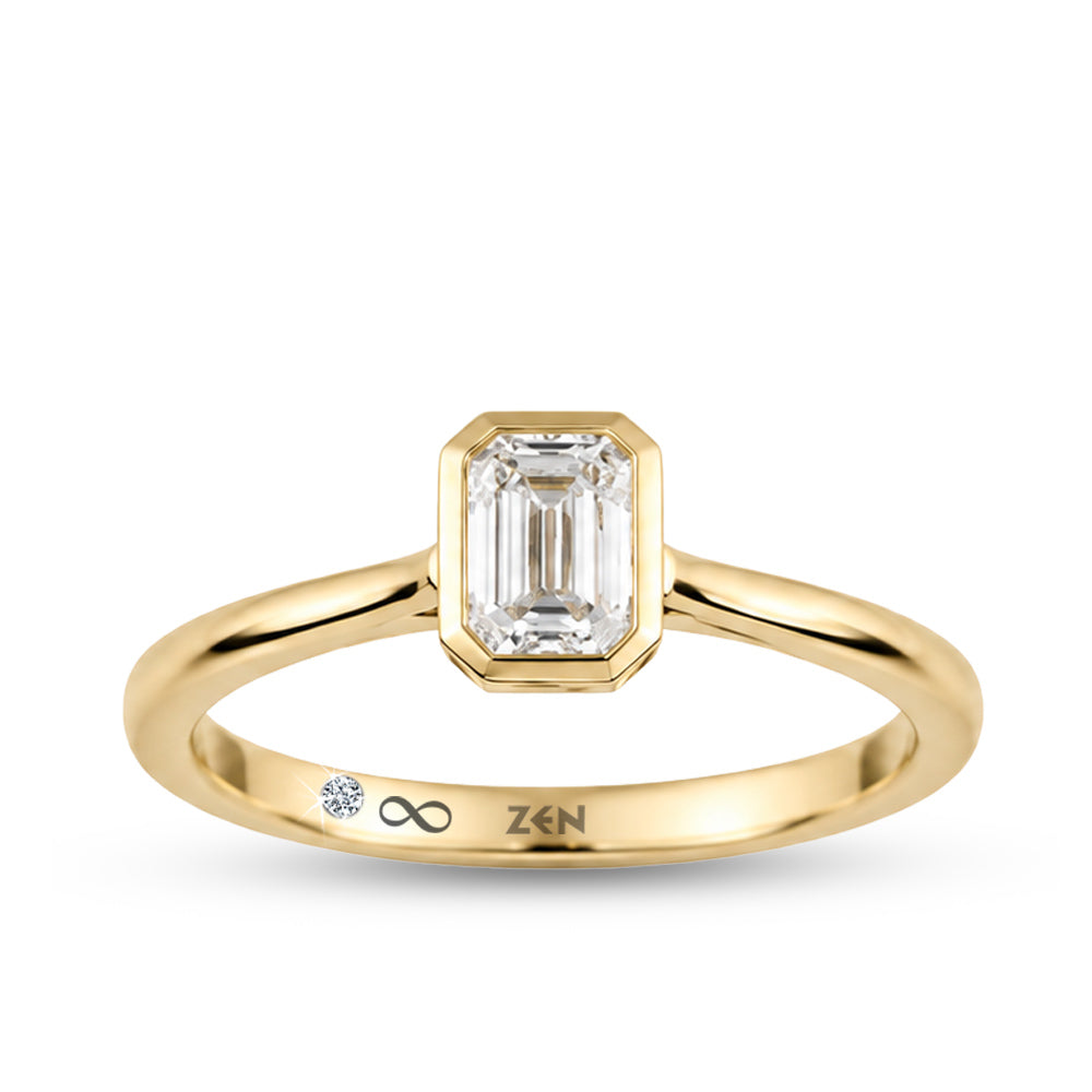 Solitaire Diamond Engagement Ring