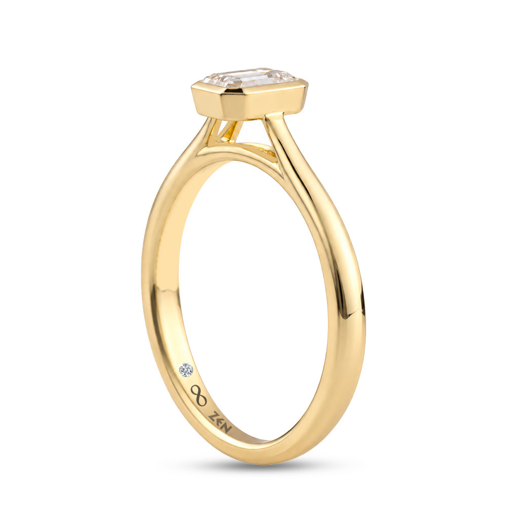 Solitaire Diamond Engagement Ring