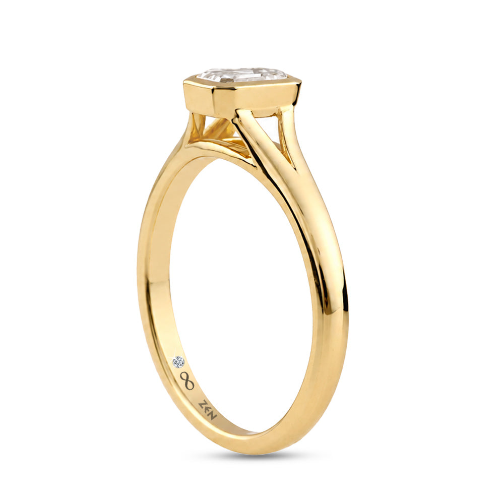 Solitaire Diamond Engagement Ring